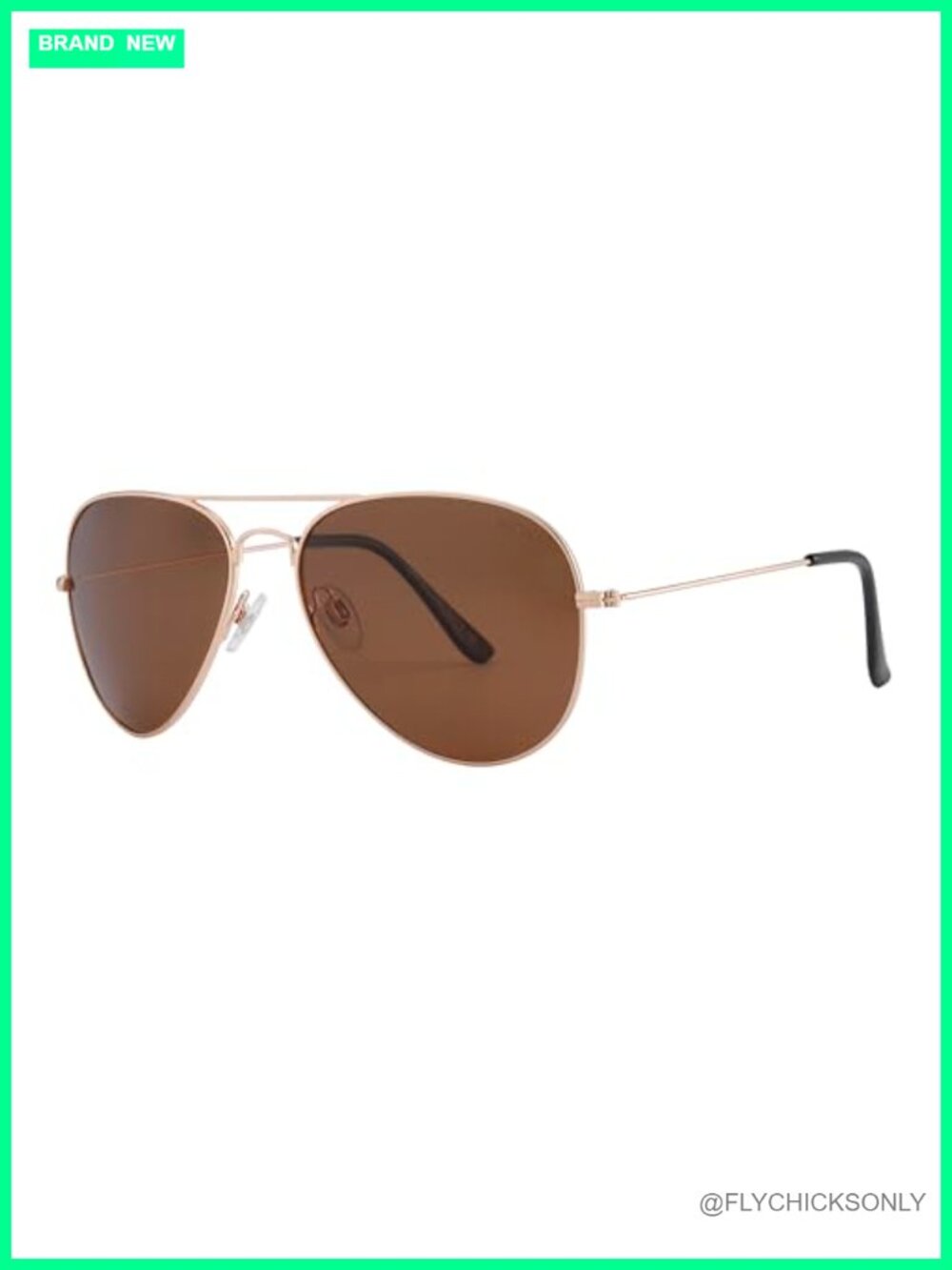 Polarized Aviator Sunglasses UV400 Unisex Men Women Metal Frame
